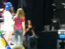 Demi Lovato\'s Entrance at Souncheck 0906