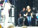 Demi Lovato\'s Entrance at Souncheck 1086