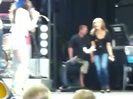 Demi Lovato\'s Entrance at Souncheck 1090