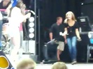 Demi Lovato\'s Entrance at Souncheck 1096
