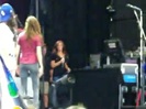 Demi Lovato\'s Entrance at Souncheck 0925