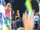 Demi Lovato\'s Entrance at Souncheck 0934