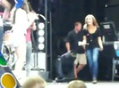 Demi Lovato\'s Entrance at Souncheck 1104