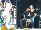 Demi Lovato\'s Entrance at Souncheck 1108