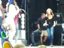 Demi Lovato\'s Entrance at Souncheck 1110