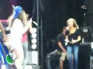 Demi Lovato\'s Entrance at Souncheck 1122