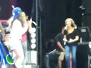 Demi Lovato\'s Entrance at Souncheck 1124