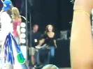 Demi Lovato\'s Entrance at Souncheck 0981