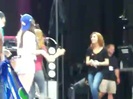 Demi Lovato\'s Entrance at Souncheck 1161