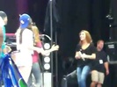 Demi Lovato\'s Entrance at Souncheck 1169