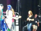 Demi Lovato\'s Entrance at Souncheck 1170