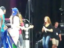Demi Lovato\'s Entrance at Souncheck 1174
