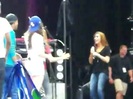 Demi Lovato\'s Entrance at Souncheck 1183