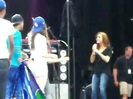 Demi Lovato\'s Entrance at Souncheck 1192