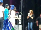 Demi Lovato\'s Entrance at Souncheck 1206