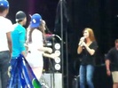Demi Lovato\'s Entrance at Souncheck 1211
