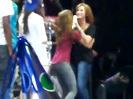 Demi Lovato\'s Entrance at Souncheck 1571