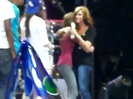 Demi Lovato\'s Entrance at Souncheck 1583