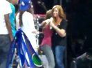 Demi Lovato\'s Entrance at Souncheck 1586