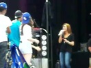 Demi Lovato\'s Entrance at Souncheck 1236