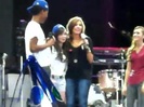 Demi Lovato\'s Entrance at Souncheck 2042