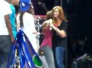 Demi Lovato\'s Entrance at Souncheck 1592