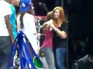 Demi Lovato\'s Entrance at Souncheck 1594
