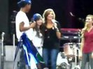 Demi Lovato\'s Entrance at Souncheck 2049