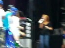 Demi Lovato\'s Entrance at Souncheck 1256