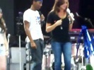 Demi Lovato\'s Entrance at Souncheck 2540