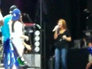 Demi Lovato\'s Entrance at Souncheck 1260