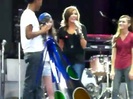 Demi Lovato\'s Entrance at Souncheck 2071