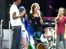 Demi Lovato\'s Entrance at Souncheck 2073