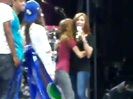 Demi Lovato\'s Entrance at Souncheck 1622