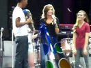 Demi Lovato\'s Entrance at Souncheck 2085
