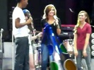Demi Lovato\'s Entrance at Souncheck 2090