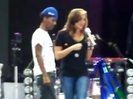 Demi Lovato\'s Entrance at Souncheck 2574