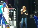 Demi Lovato\'s Entrance at Souncheck 1298