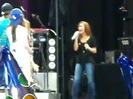 Demi Lovato\'s Entrance at Souncheck 1303