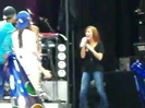 Demi Lovato\'s Entrance at Souncheck 1317