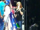 Demi Lovato\'s Entrance at Souncheck 1684