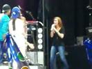 Demi Lovato\'s Entrance at Souncheck 1322