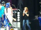 Demi Lovato\'s Entrance at Souncheck 1323