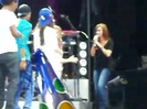 Demi Lovato\'s Entrance at Souncheck 1348