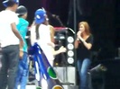 Demi Lovato\'s Entrance at Souncheck 1360
