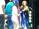 Demi Lovato\'s Entrance at Souncheck 1725