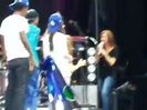 Demi Lovato\'s Entrance at Souncheck 1368