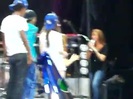 Demi Lovato\'s Entrance at Souncheck 1370