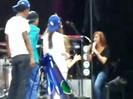 Demi Lovato\'s Entrance at Souncheck 1373