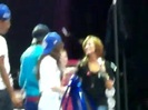 Demi Lovato\'s Entrance at Souncheck 1741